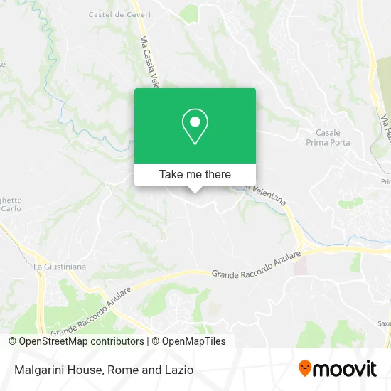 Malgarini House map