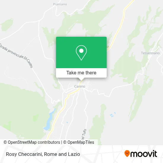 Rosy Checcarini map