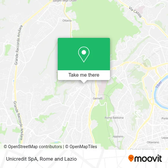 Unicredit SpA map