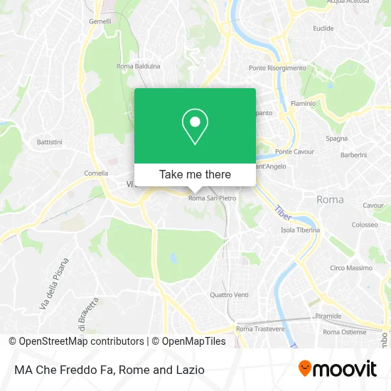 MA Che Freddo Fa map