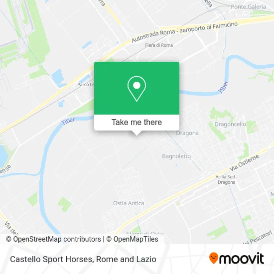 Castello Sport Horses map