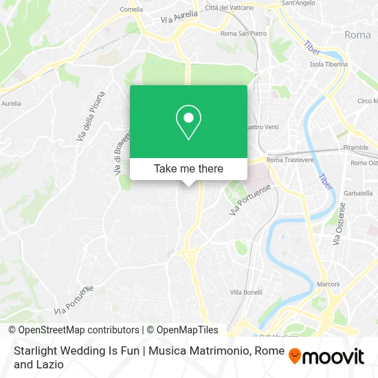 Starlight Wedding Is Fun | Musica Matrimonio map