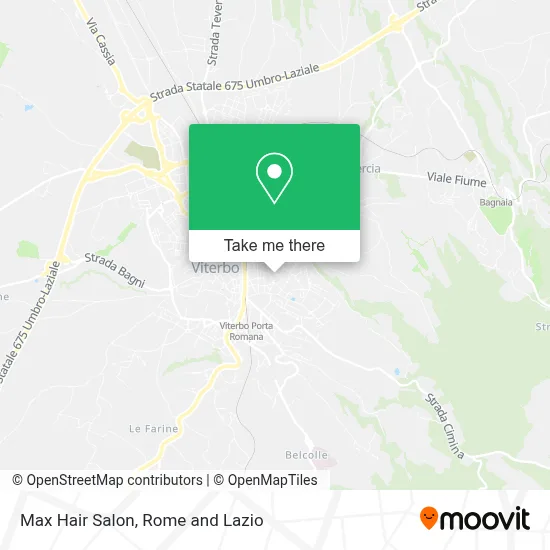 Max Hair Salon map