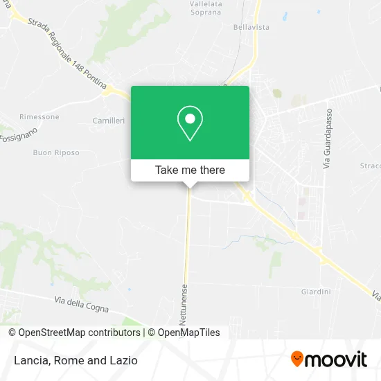 Lancia map