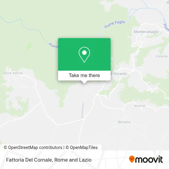 Fattoria Del Cornale map