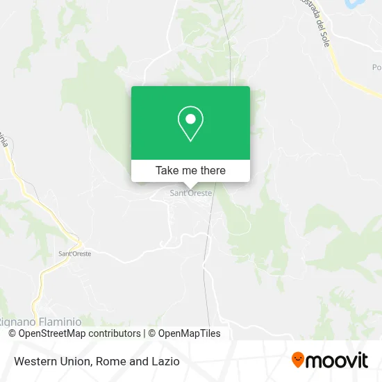 Western Union map
