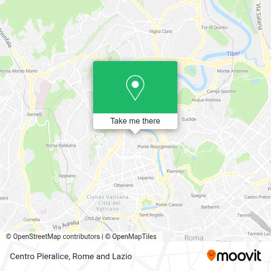 Centro Pieralice map