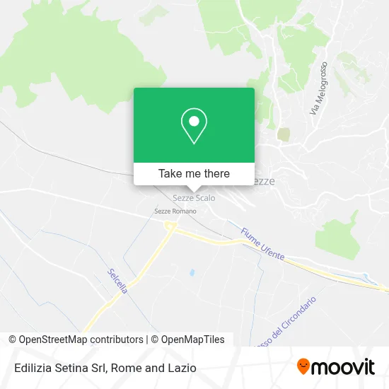 Edilizia Setina Srl map