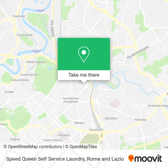 Speed Queen Self Service Laundry map