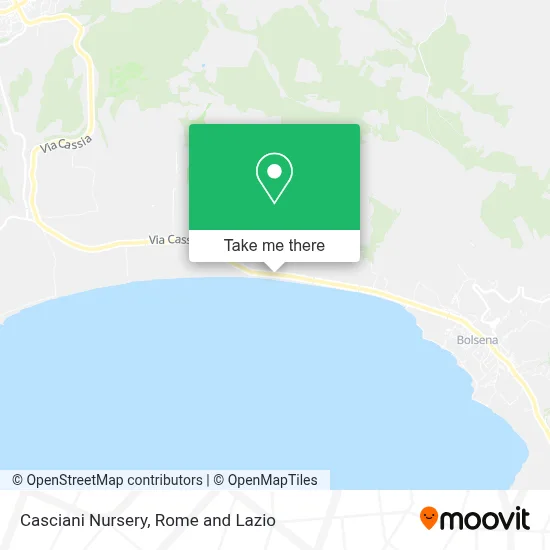 Casciani Nursery map