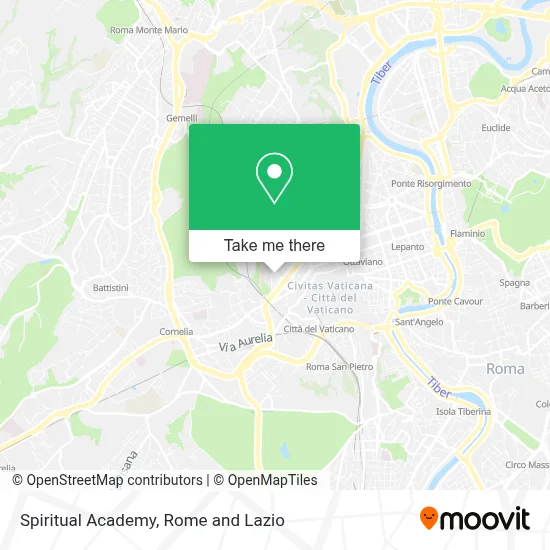 Spiritual Academy map
