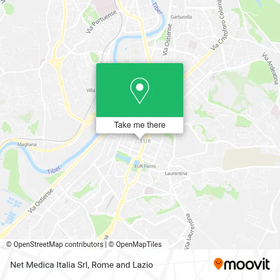 Net Medica Italia Srl map