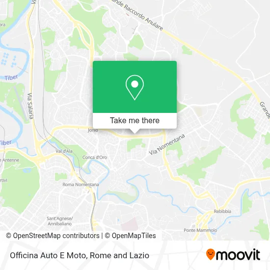 Officina Auto E Moto map