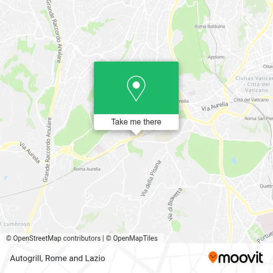 Autogrill map