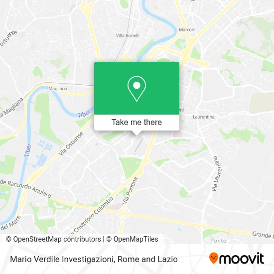 Mario Verdile Investigazioni map