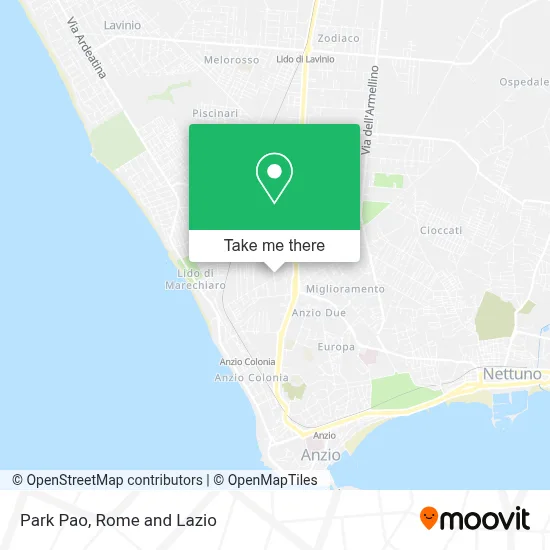 Park Pao map