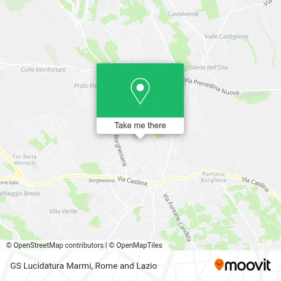 GS Lucidatura Marmi map