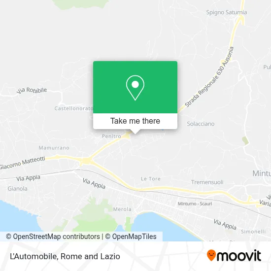 L'Automobile map