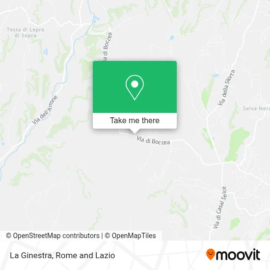 La Ginestra map