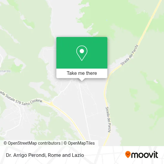 Dr. Arrigo Perondi map