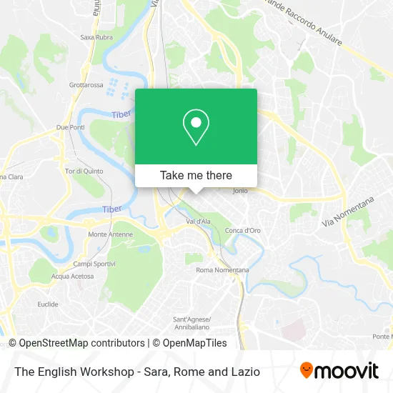 The English Workshop - Sara map