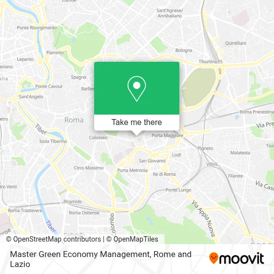 Master Green Economy Management map