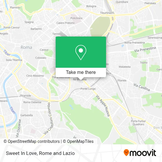 Sweet In Love map