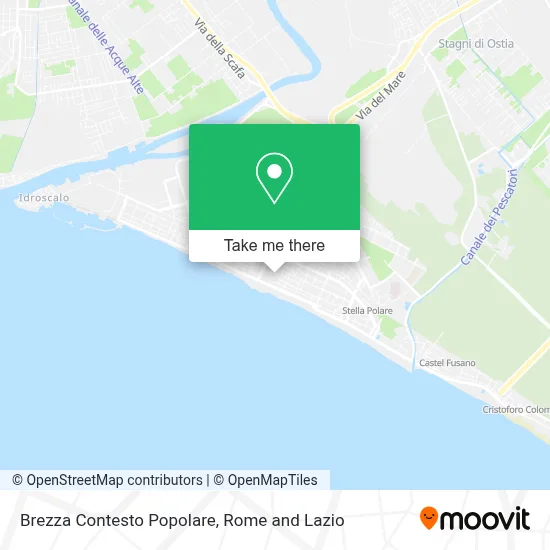 Brezza Contesto Popolare map