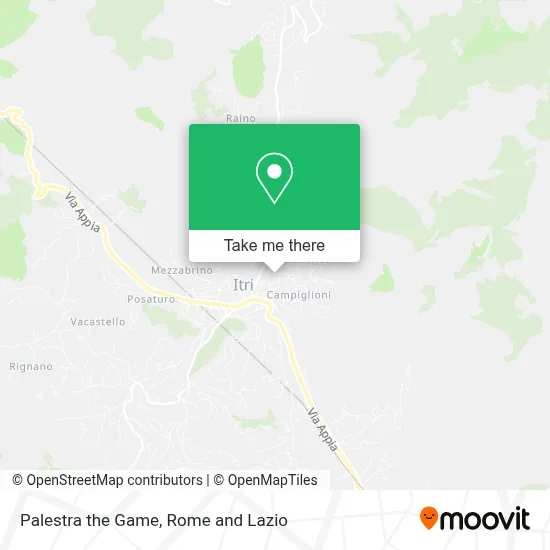 Palestra the Game map