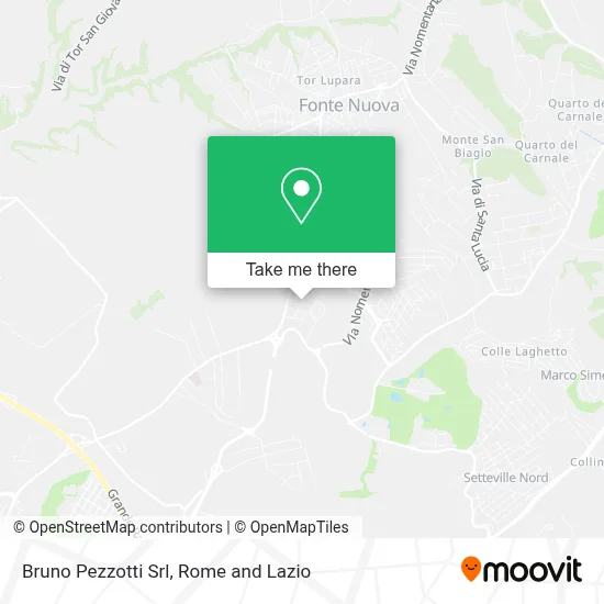 Bruno Pezzotti Srl map