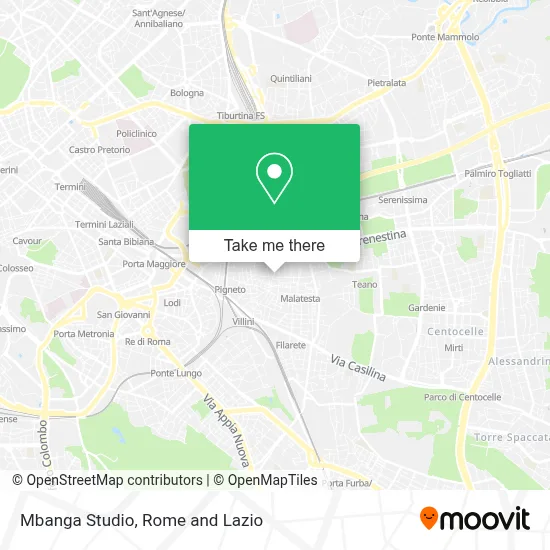 Mbanga Studio map