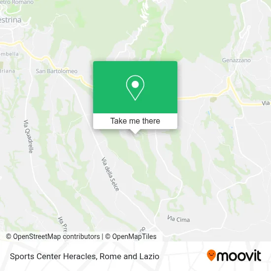 Sports Center Heracles map