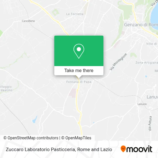 Zuccaro Laboratorio Pasticceria map