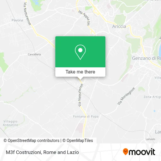M3f Costruzioni map