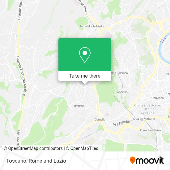 Toscano map
