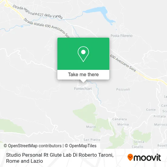 Studio Personal Rt Glute Lab Di Roberto Taroni map