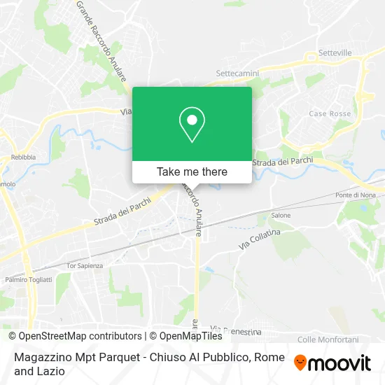 Magazzino Mpt Parquet - Chiuso Al Pubblico map