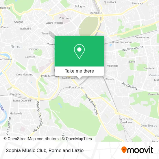 Sophia Music Club map