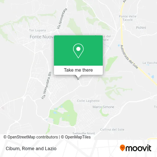 Cibum map