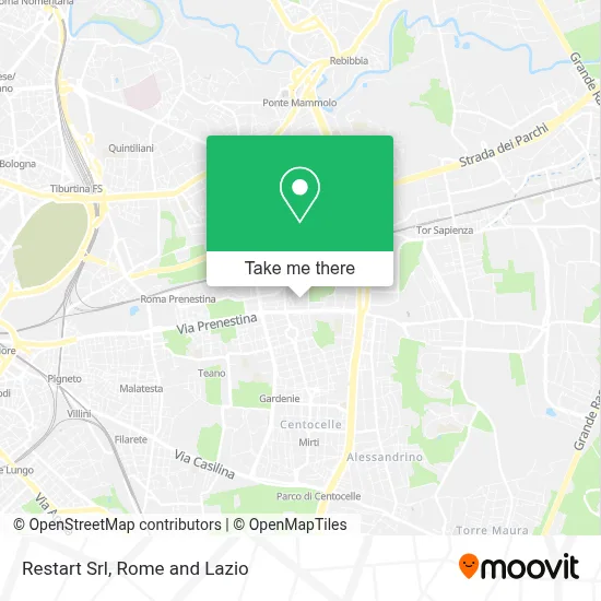 Restart Srl map