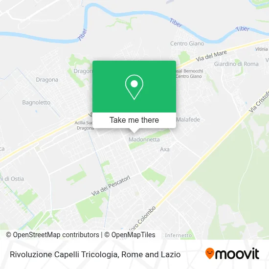 Rivoluzione Capelli Tricologia map