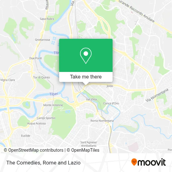 The Comedies map