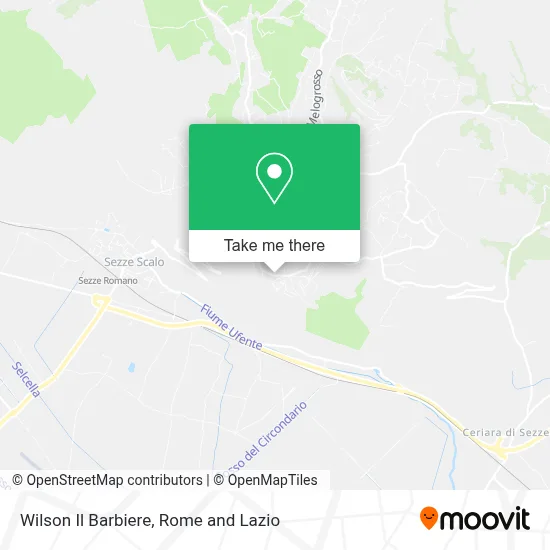 Wilson Il Barbiere map