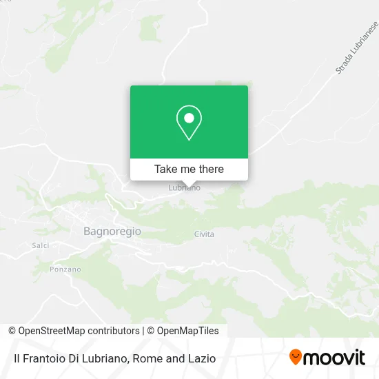 Il Frantoio Di Lubriano map