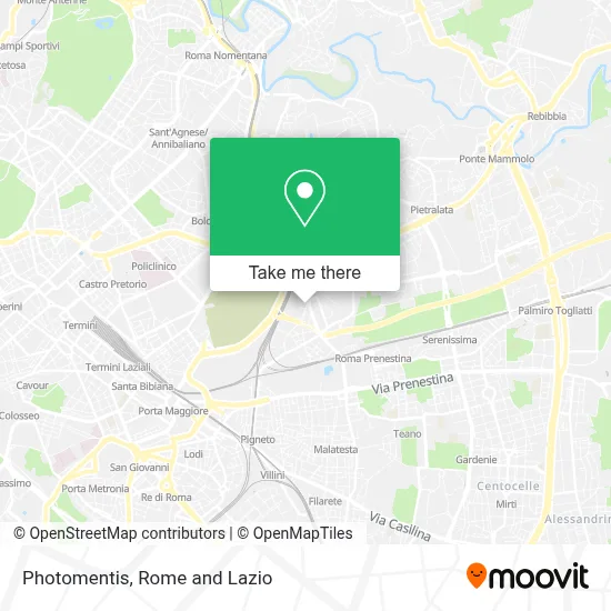 Photomentis map