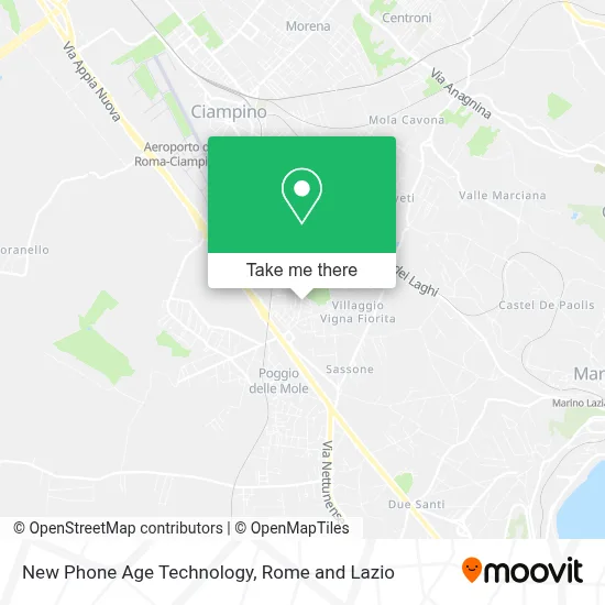 New Phone Age Technology map