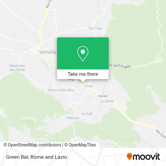 Green Bar map