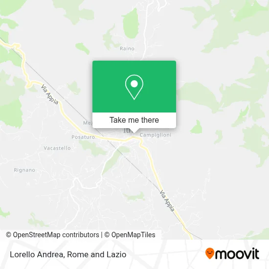 Lorello Andrea map