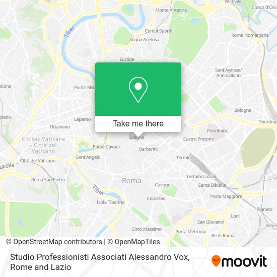 Studio Professionisti Associati Alessandro Vox map