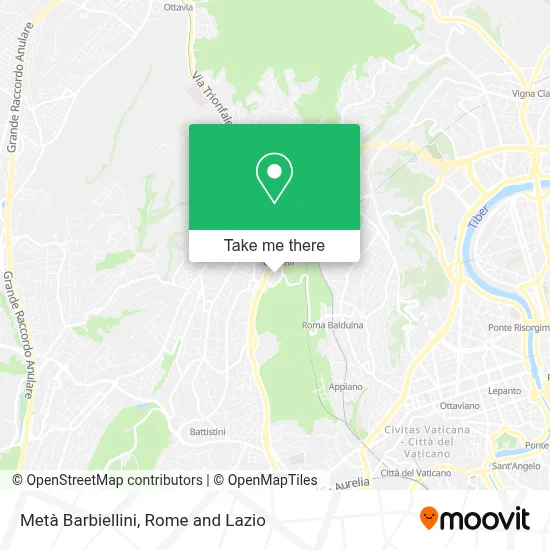 Metà Barbiellini map